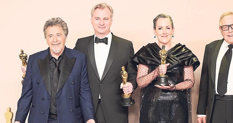 Oscar gecesine Oppenheimer damgası