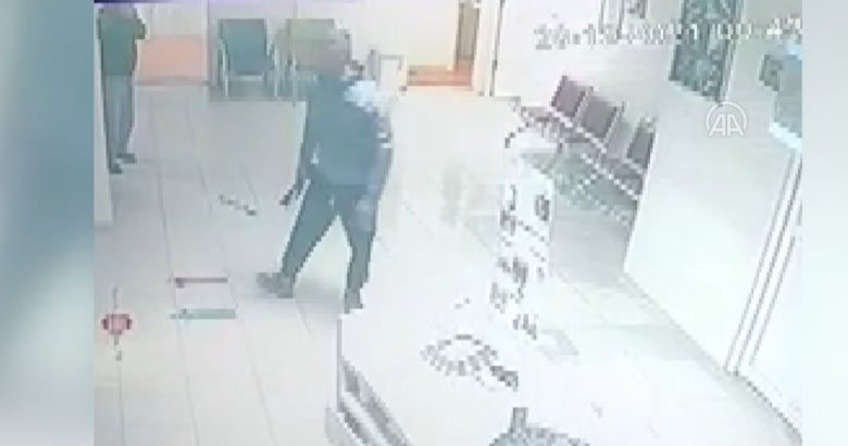 Muğla’da hastanede güvenlik görevlilerine satırlı saldırı! Korkunç anlar kamerada