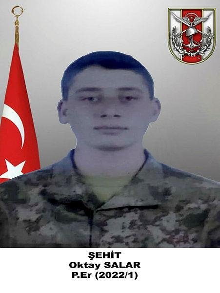 Balıkesir’e şehit ateşi düştü! Şehit Piyade Er Oktay Salar’ın naaşı memleketine uğurlandı