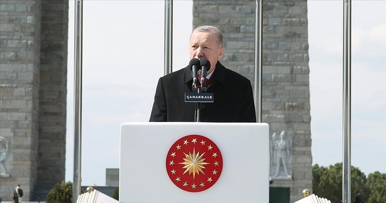Başkan Erdoğan: Çanakkale destanı dünya tarihinde eşine nadir rastlanır bir destan