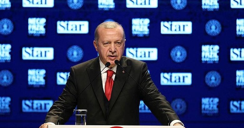 Başkan Erdoğan’dan 2019 Necip Fazıl Ödülleri Töreninde önemli açıklamalar