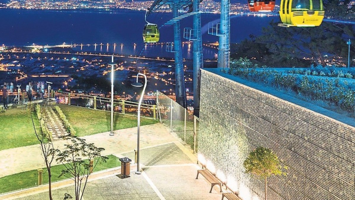 İzmir'deki teleferik’te yaz tarifesi başladı!
