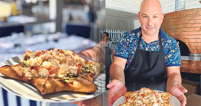 500 TL’lik pizzayı 150 kişi yedi!