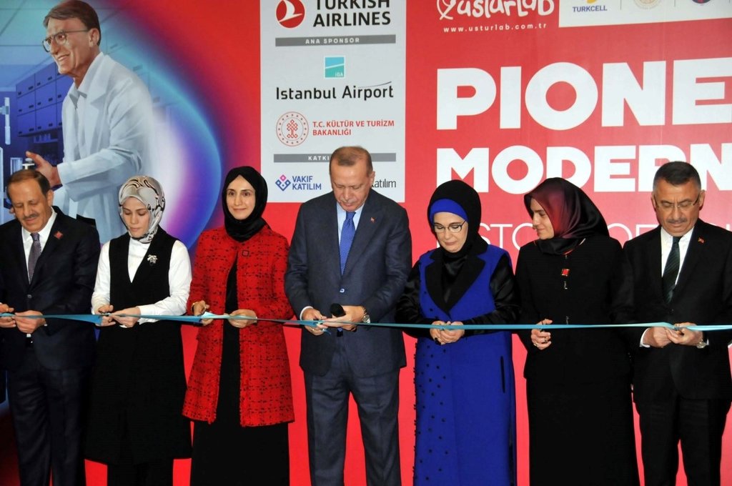 Başkan Erdoğan, İstanbul Havalimanı’nda sergi açılışına katıldı