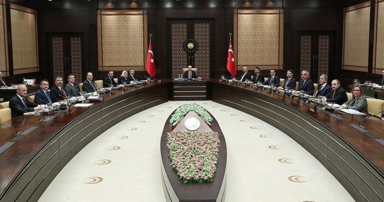 Cumhurbaşkanlığı Kabinesi Başkan Erdoğan başkanlığında toplandı