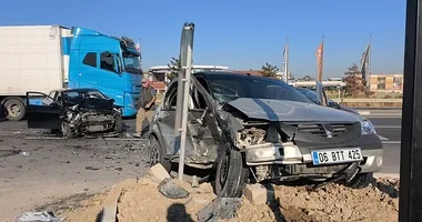Kütahya’da feci kaza!