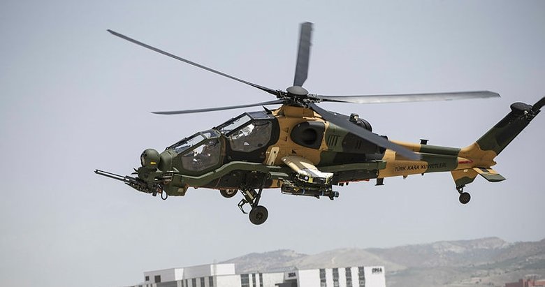 54’ncü Atak helikopteri de envantere girdi