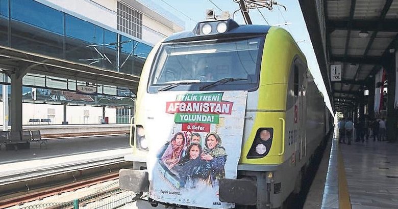 Türkiye’den Afganistan’a yeni “İyilik Trenleri”
