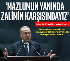 ‘Mazlumun yanında zalimin karşısındayız’