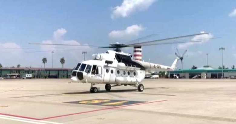 THY, yangınlarla mücadele için iki helikopter kiraladı