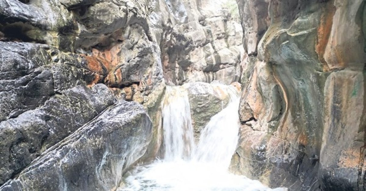 Spil’in Saklı Kanyon’u yeniden akmaya başladı