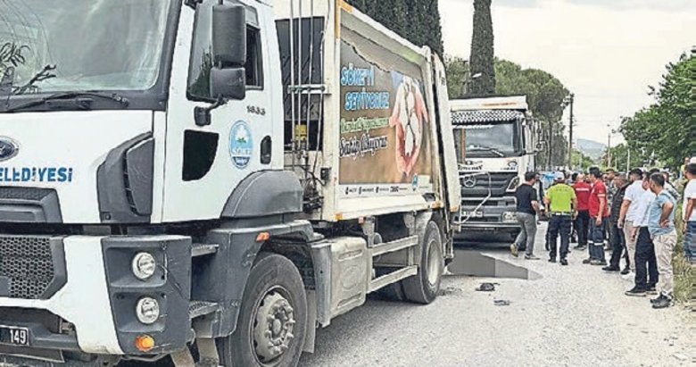 Kamyonun çarptığı işçi yaşamını yitirdi