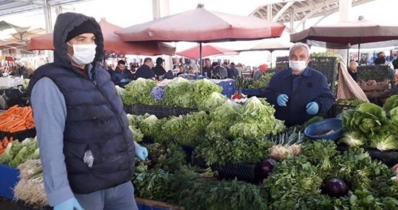 Salihli Carsamba Pazari Nda Korona Onlemi Manisa Haberleri