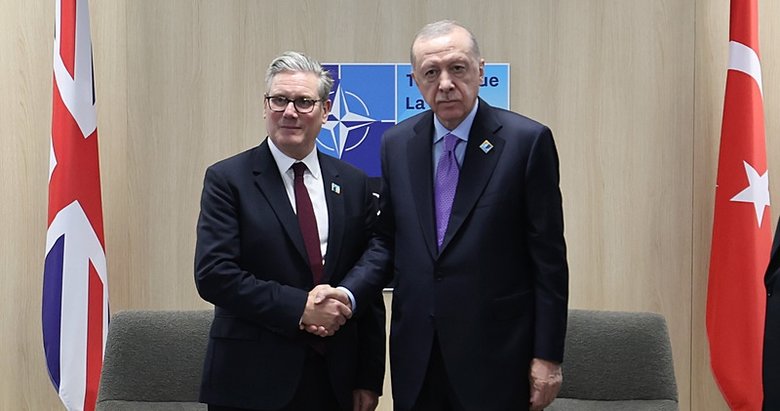 Başkan Erdoğan, Starmer ile Eurofighter’ı konuştu