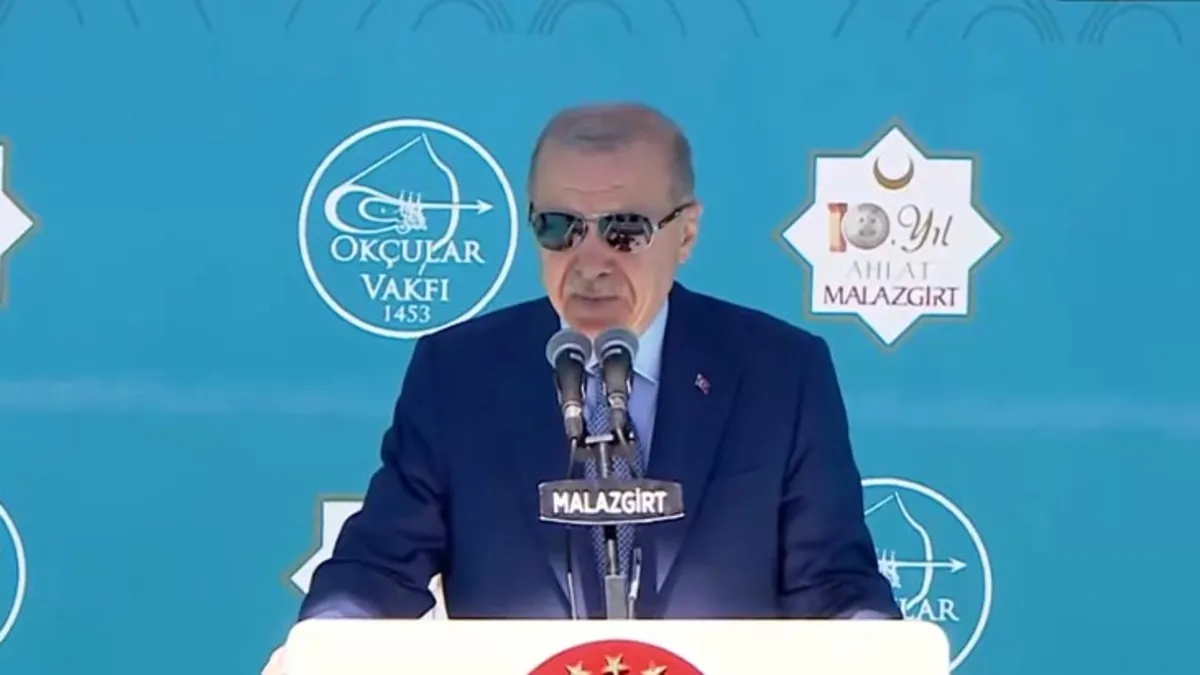 Son dakika: Başkan Erdoğan'dan 955. Yıl Anadolu’nun Fethi Malazgirt 1071 Anma Programı'nda önemli açıklamalar