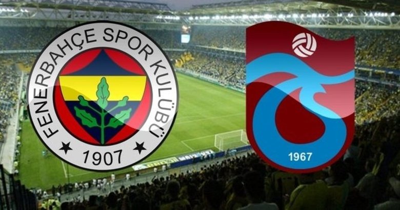 Fenerbahçe - Trabzonspor maçı saat kaçta, hangi kanalda canlı?