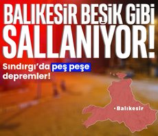 İzmir’de hissedildi! Balıkesir’de peş peşe korkutan depremler