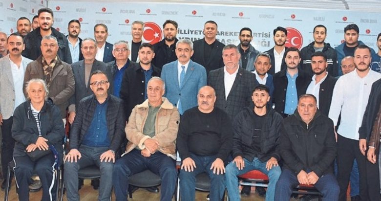 MHP Aydın teşkilatı 42 yeni üye ile daha da güçlendi