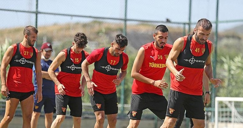 Göztepe, Galatasaray maçının hazırlıklarına başladı