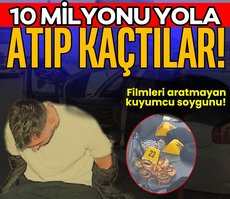 Manisa’da filmleri aratmayan kuyumcu soygun!