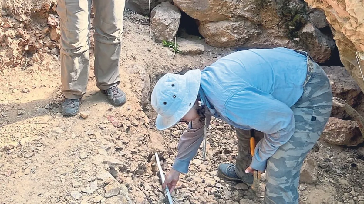Çanakkale İnkaya Mağarası'nda 86 Bin Yıllık Paleolitik Çağ Buluntuları İçin Yeni Kazı Yöntemleri Uygulanıyor