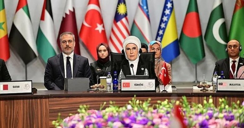 ’Filistin İçin Tek Yürek’ Zirvesi! Emine Erdoğan: Vahşeti durdurmak için hangi kritik ölüm eşiğini bekliyorsunuz?