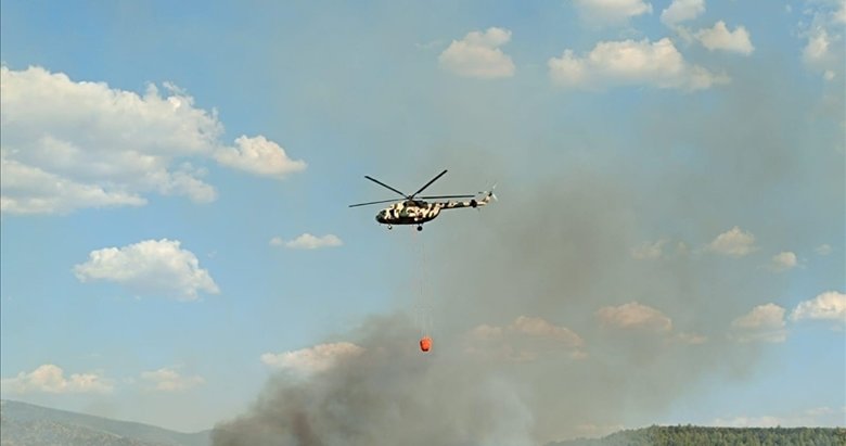 Aydın’da yangın! 20 ev tahliye edildi
