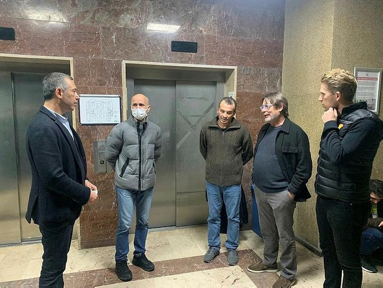 Ankersen’den olaylı derbide yaralanan taraftara ziyaret