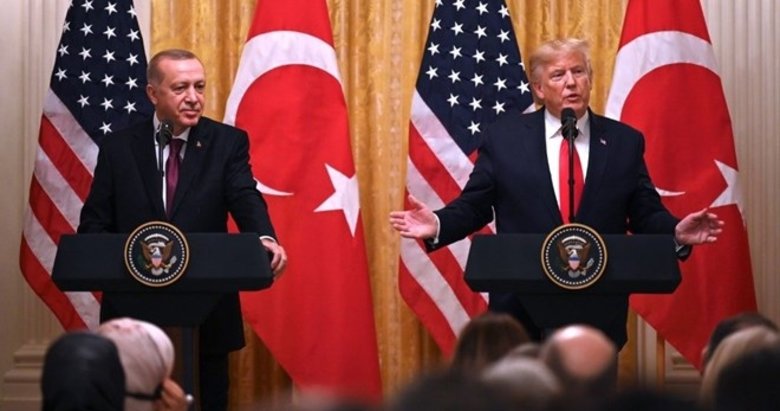Başkan Erdoğan’dan, ABD Başkanı Trump’a teşekkür mesajı