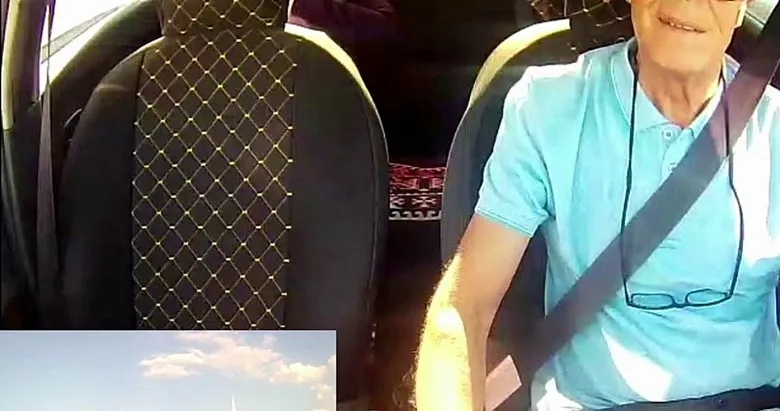 İzmir’de hayat kurtaran müdahale! Taksici son anda farketti