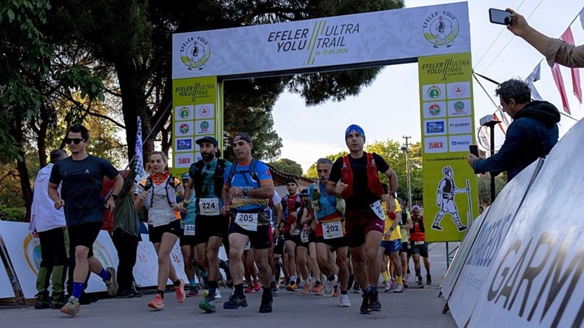 İzmir'de heyecan veren anlar! Efeler Yolu Ultra Trail'de ilk galipler belli oldu