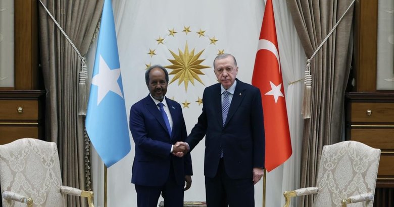 Başkan Erdoğan, Somali Cumhurbaşkanı Mahmud’u kabul etti
