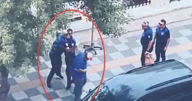 Satıcıya şiddet uygulayan zabıta görevden uzaklaştırıldı