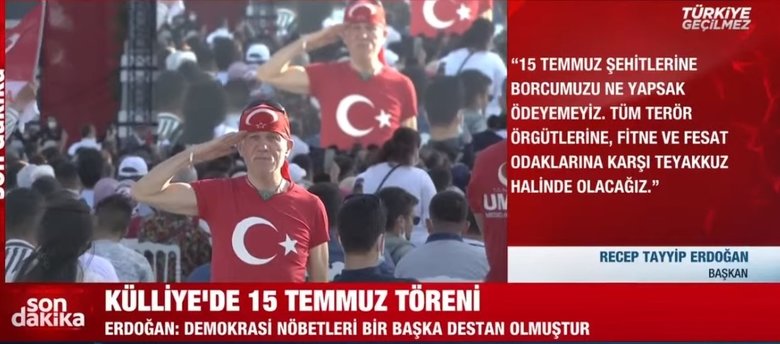 Son dakika: Külliye’de 15 Temmuz Demokrasi ve Millî Birlik Günü Anma Programı! Başkan Erdoğan’dan önemli açıklamalar