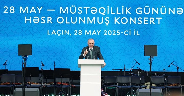 Son dakika: Başkan Erdoğan: Karabağ, bir milletin diriliş sesidir