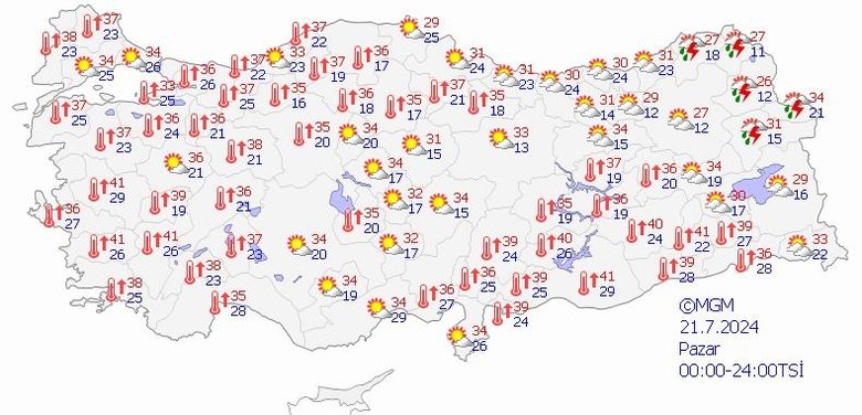 Nem ve sıcaklar bunaltıyor! Meteoroloji’den o iller için yağış uyarısı geldi... 18 Temmuz İzmir ve Ege hava durumu raporu