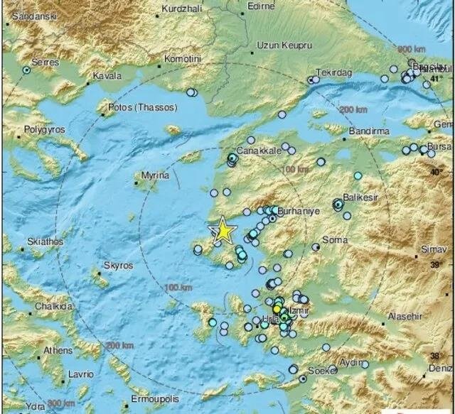 İzmir, Çanakkale ve Ayvalık’ta hissedilen deprem! Korku ve panik yarattı