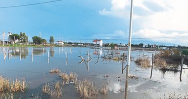 Balıkesir yağışa teslim oldu