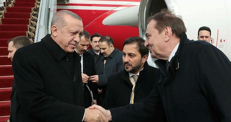Başkan Erdoğan Rusya’da