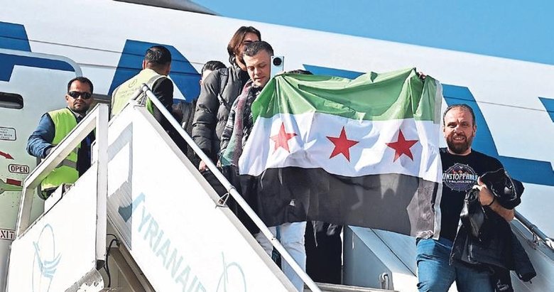 Suriye’ye gözyaşlarıyla ilk uçuş