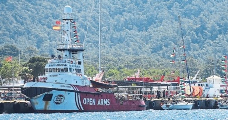 Küresel Sumud Filosu Marmaris’e ulaştı