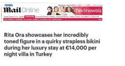 Dünyaca ünlü yıldız Rita Ora Bodrum’da görüntülendi