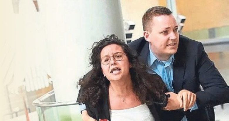 Türk milletvekili yaka paça dışarı çıkarıldı