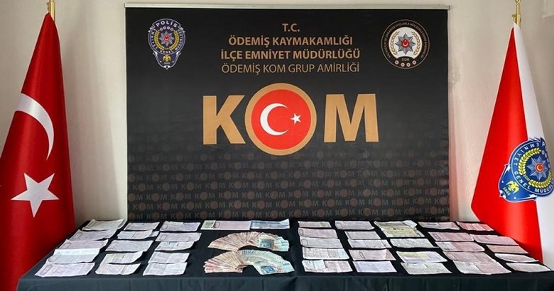 İzmir’de tefecilik operasyonu: 2 gözaltı