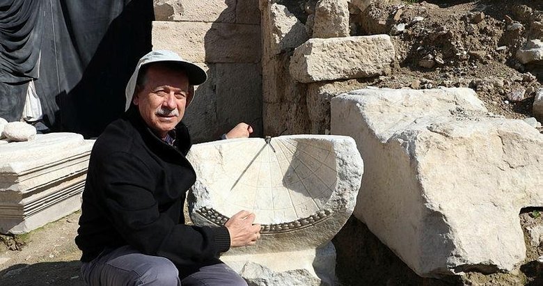 Denizli’de 2 bin yıllık güneş saati bulundu: İlk kez çıkarılıyor