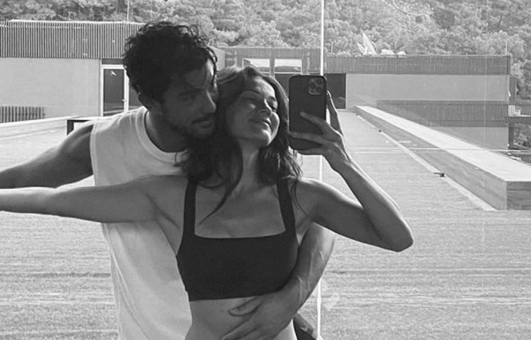 Pınar Deniz aileye girdi! Ufukta evlilik mi var?