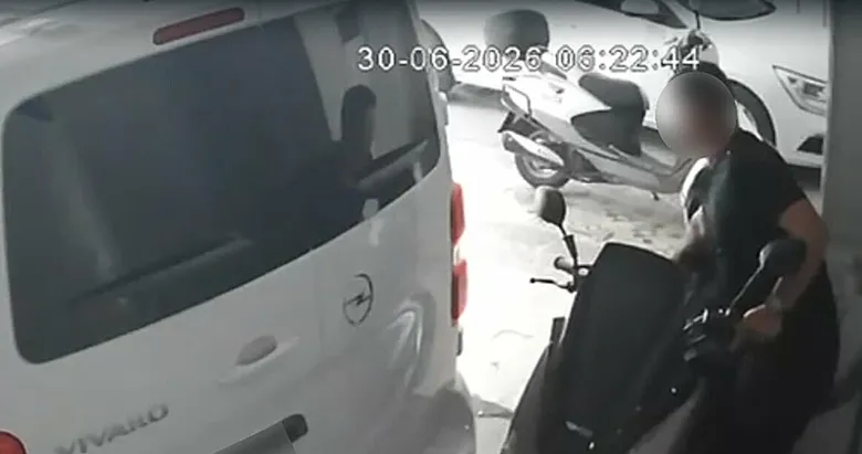 İzmir’de motosiklet hırsızlığı