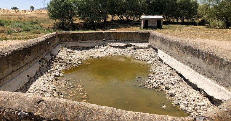 Afyon’da kuraklık alarmı! 150 yıllık pınar kurudu