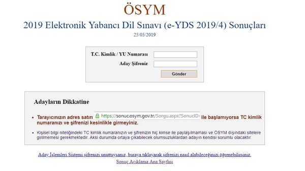e-YDS sonuçları açıklandı! ÖSYM/e-YDS soru ve cevapları