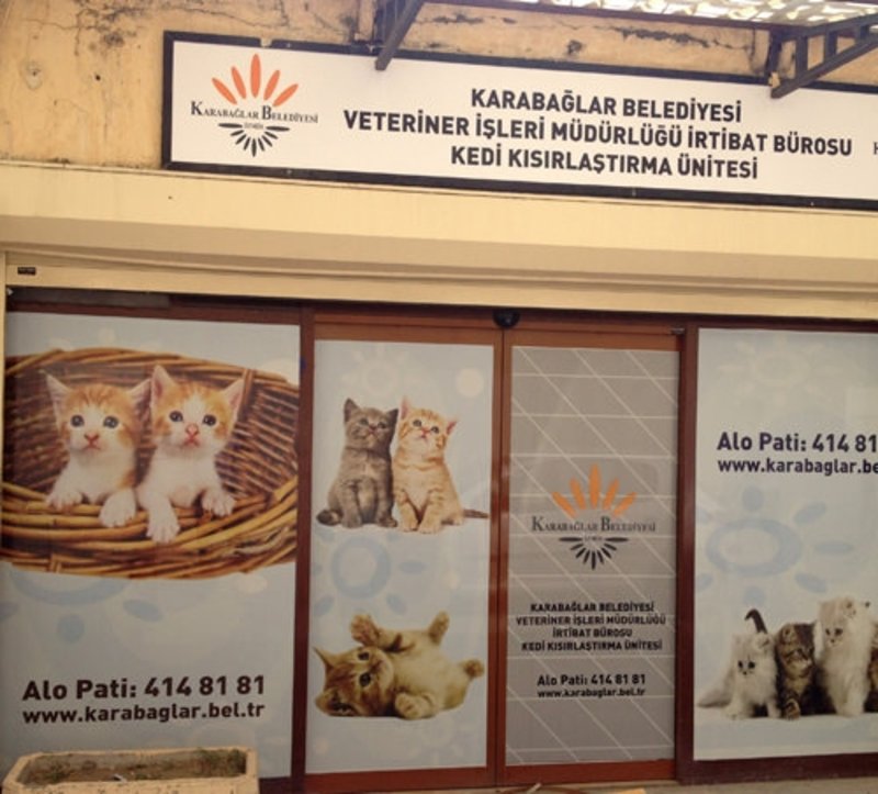 ugur mumcu parki na kedi kisirlastirma unitesi izmir haberleri